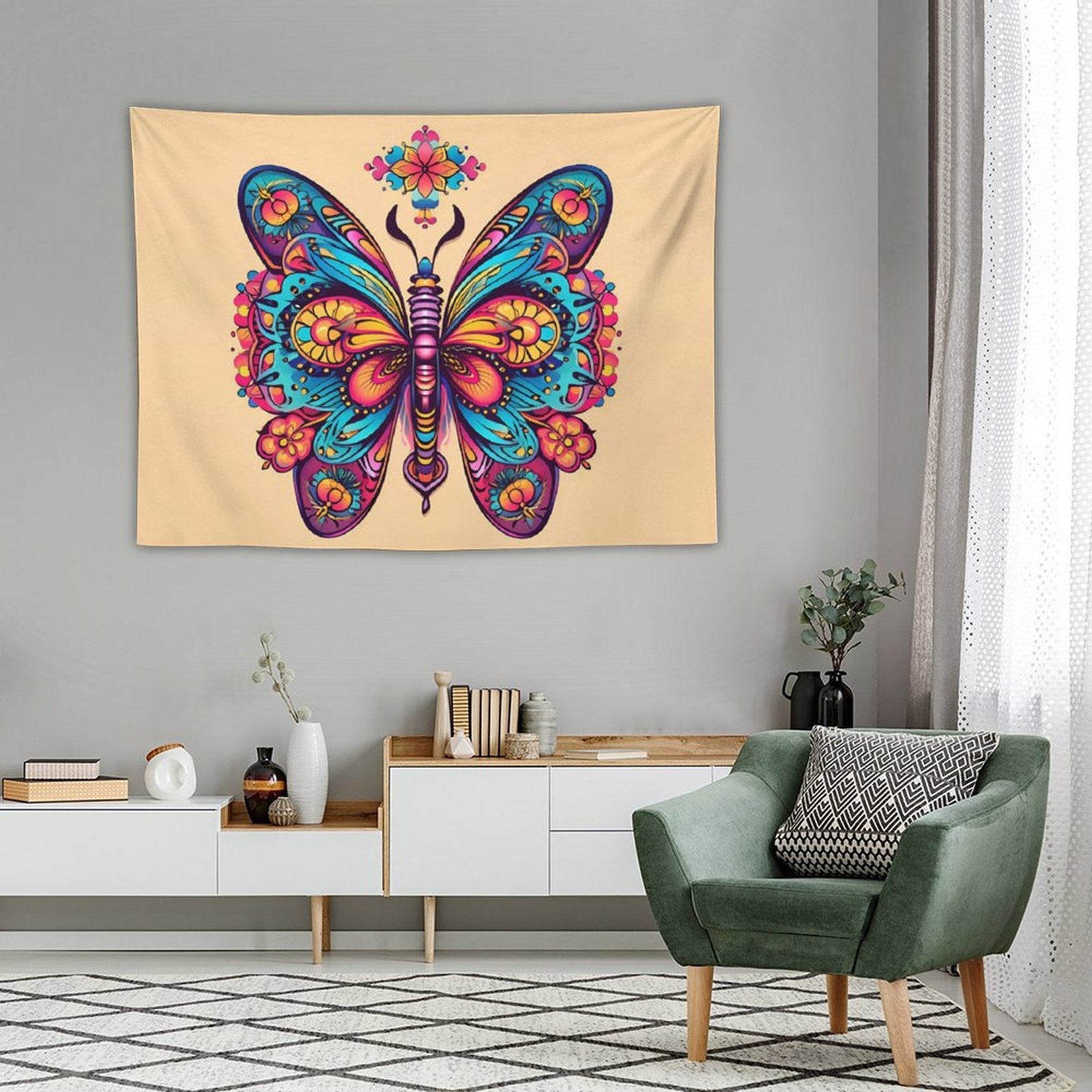 Butterfly Wall Tapestry