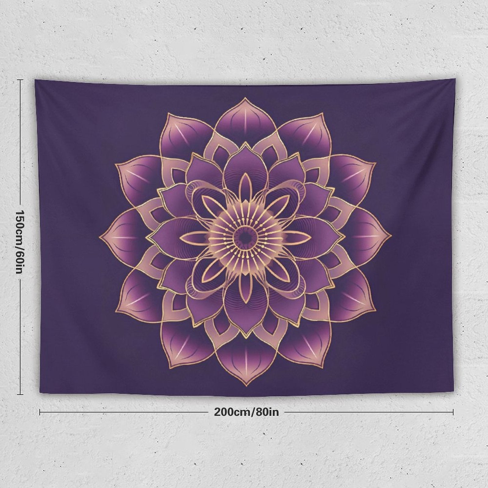 Lotus Wall Tapestry