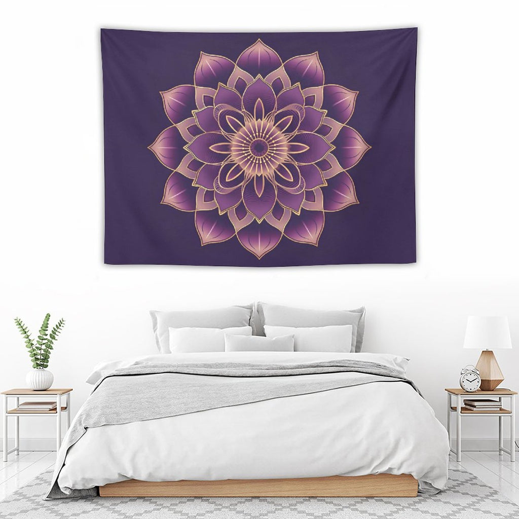 Tapiz de pared de loto