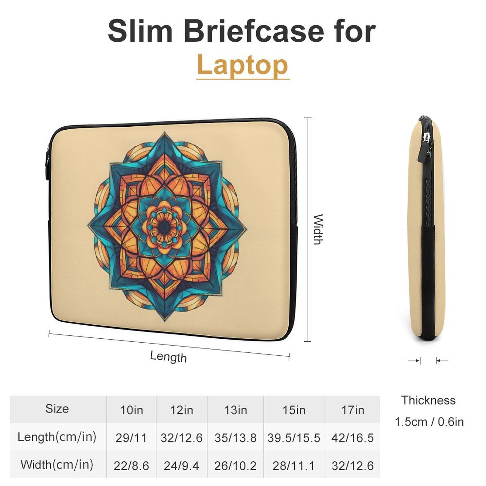 Geometric Laptop Sleeve