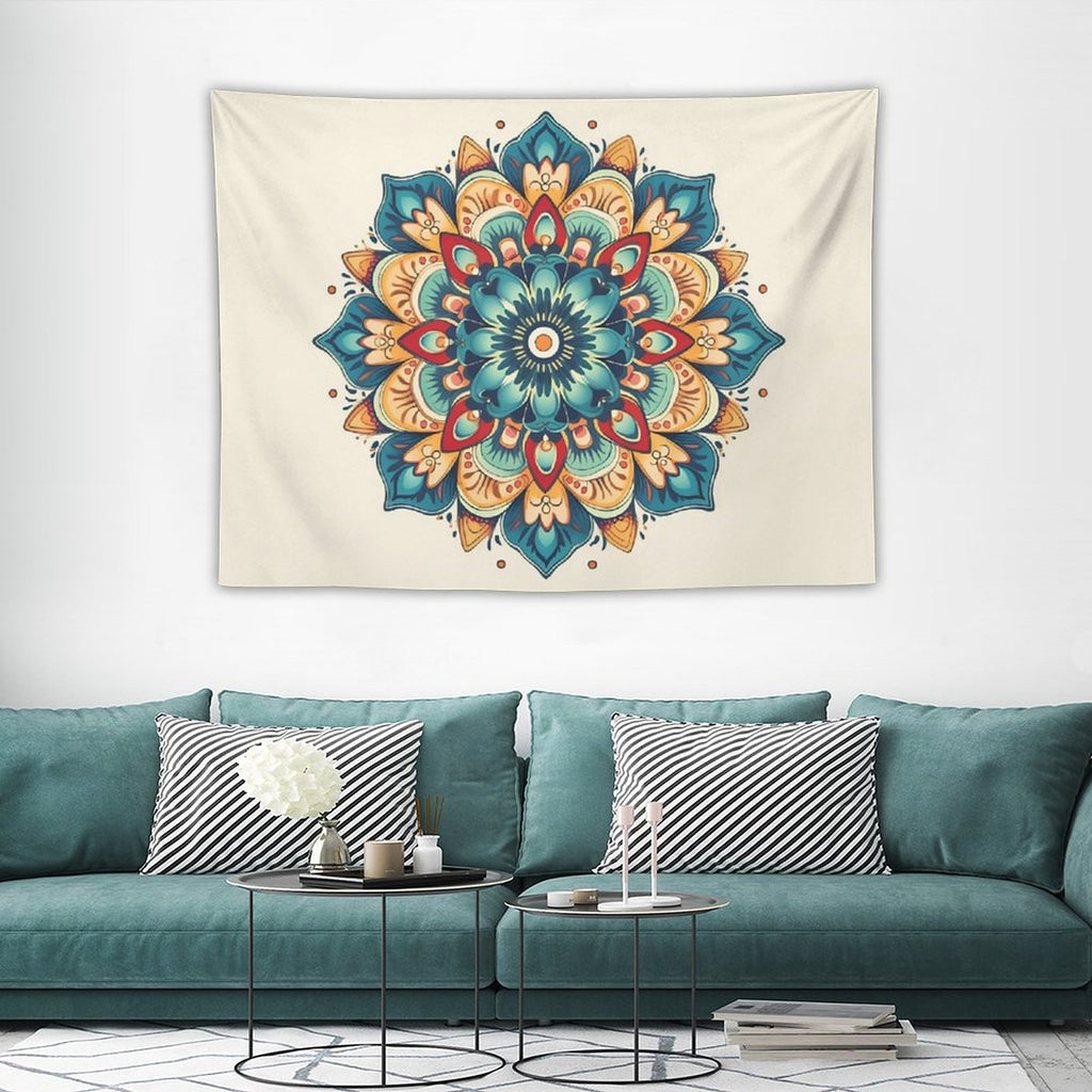 Tapiz de pared de flores