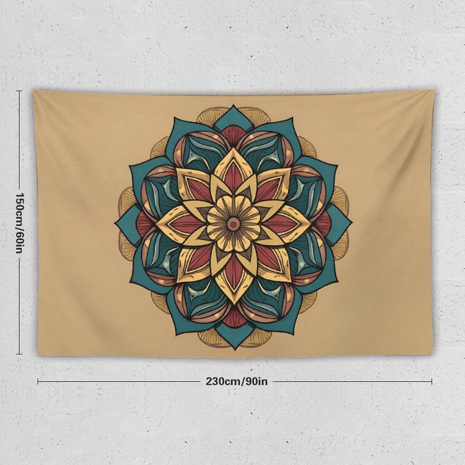 Lotus Wall Tapestry