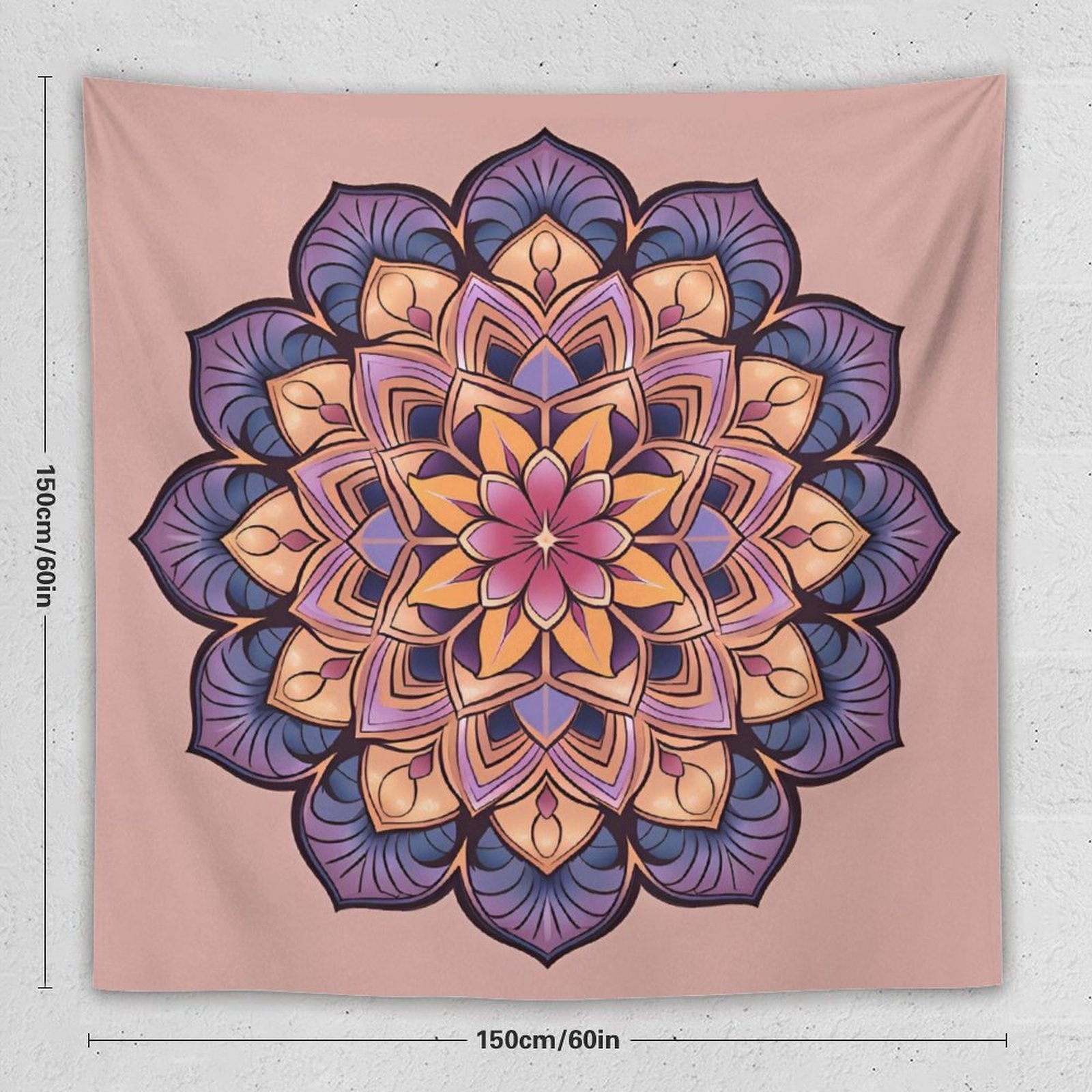 Lotus Wall Tapestry