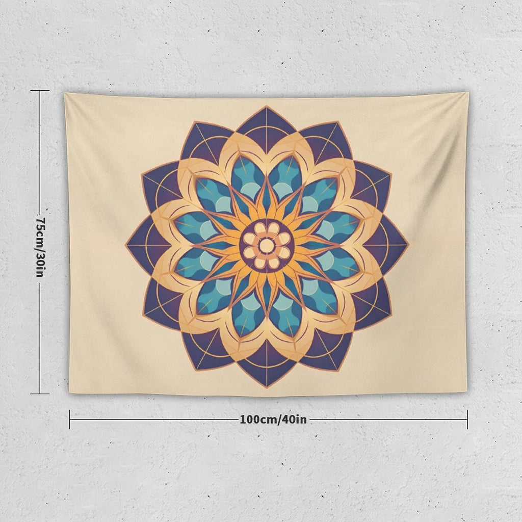 Tapiz de pared de loto