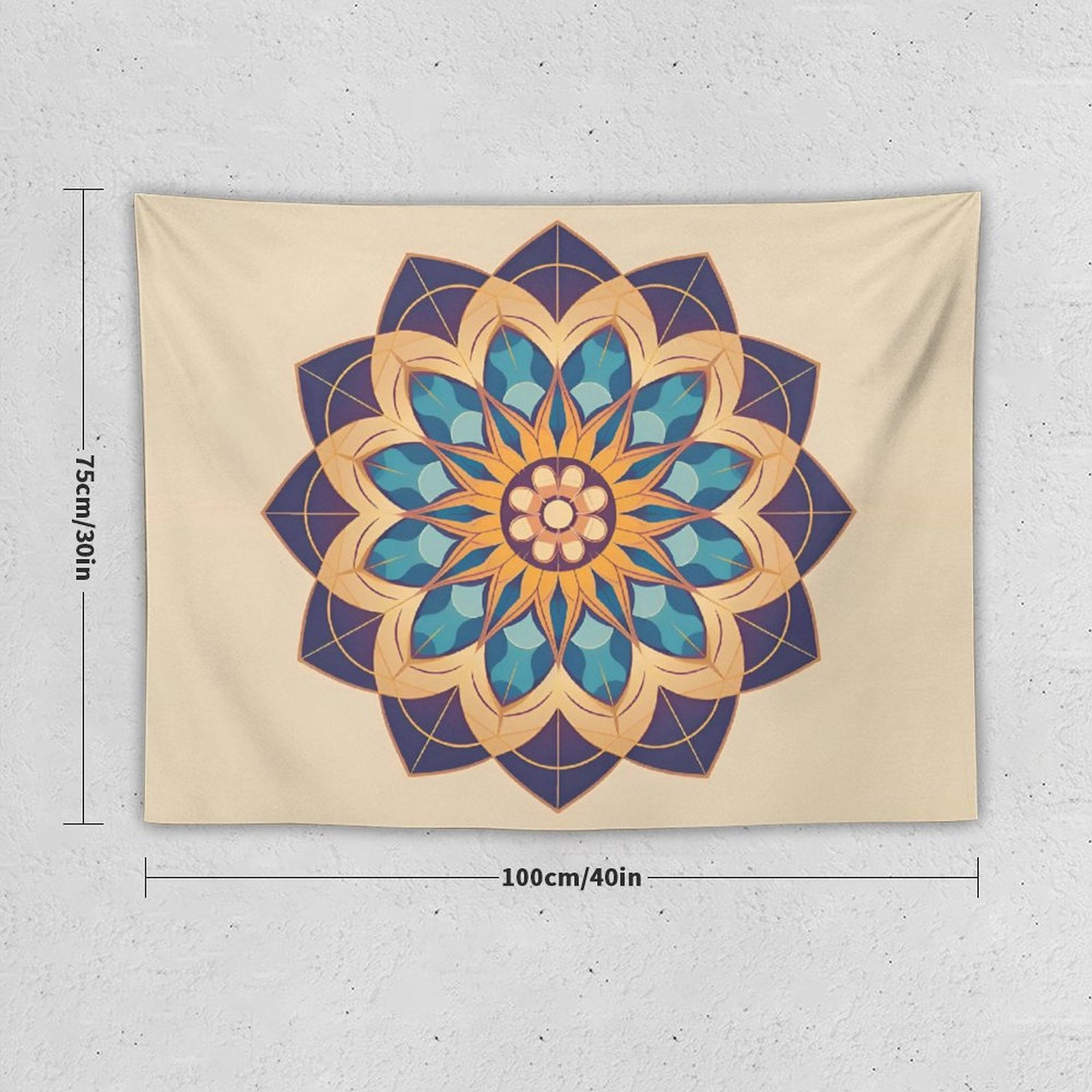 Tapiz de pared de loto