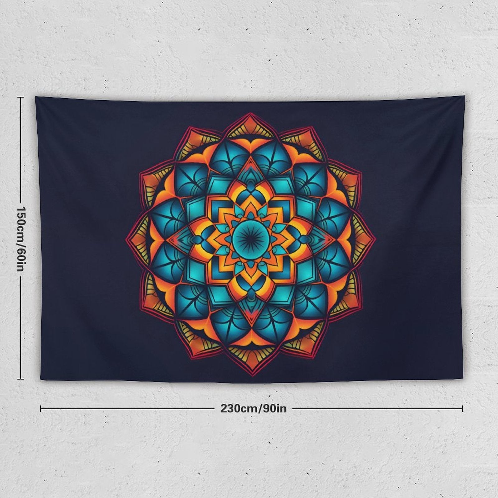 Geometric Wall Tapestry