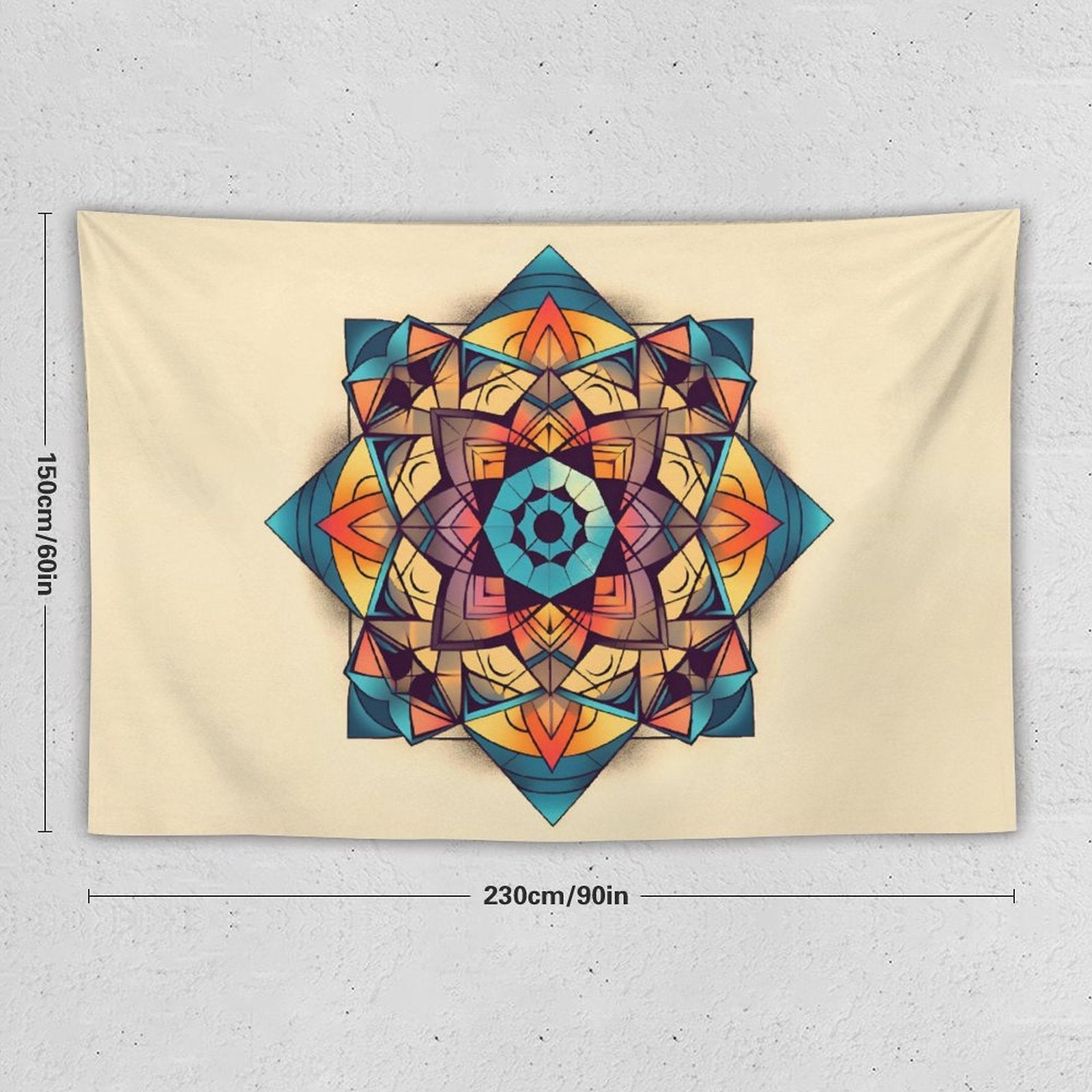 Geometric Wall Tapestry