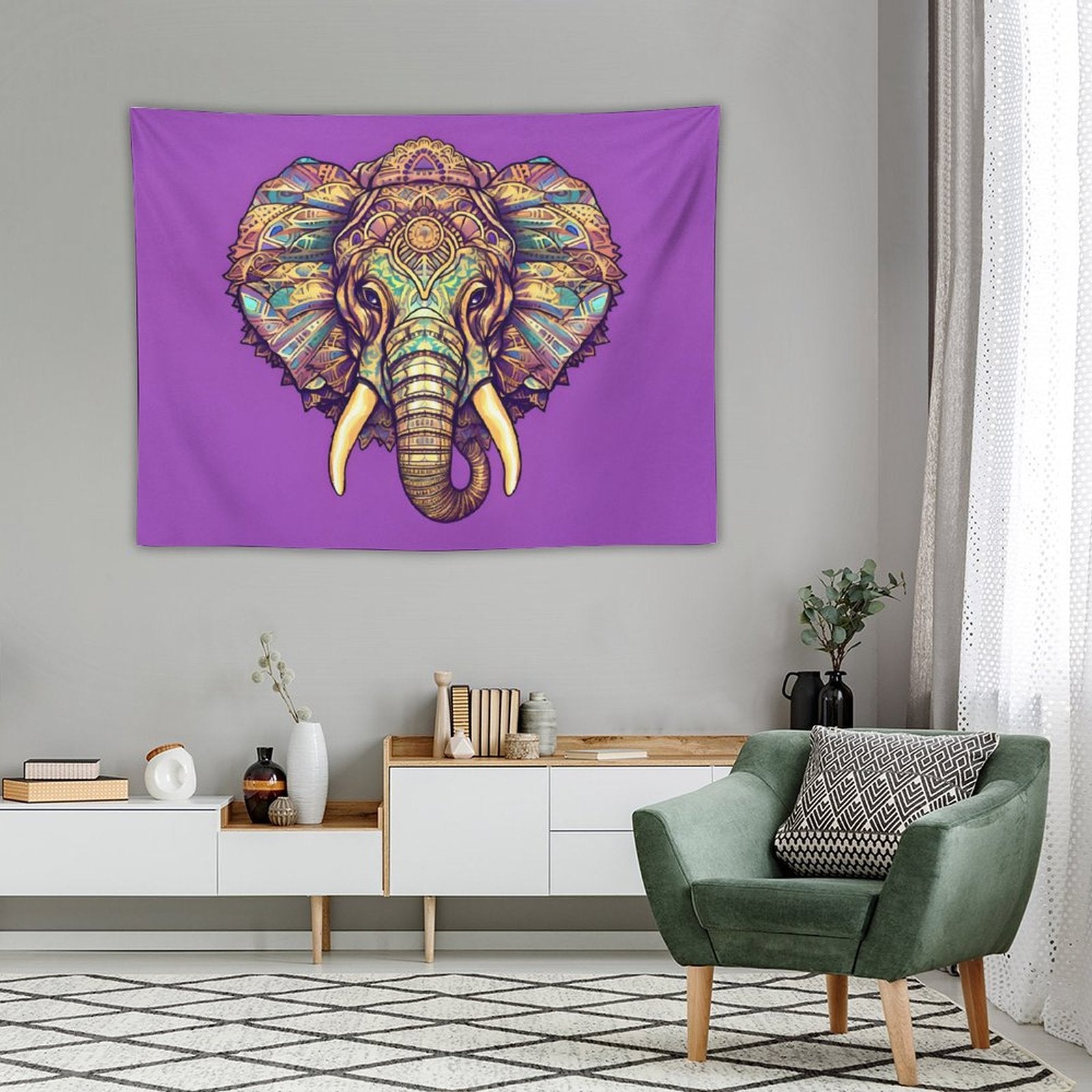 Elephant Wall Tapestry