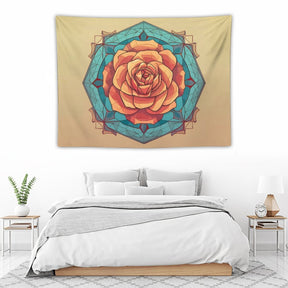 Rose Wall Tapestry