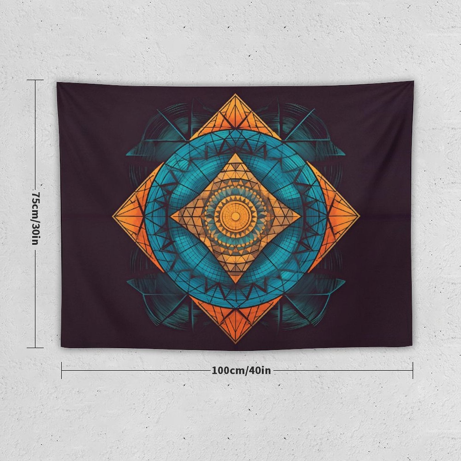 Geometric Wall Tapestry