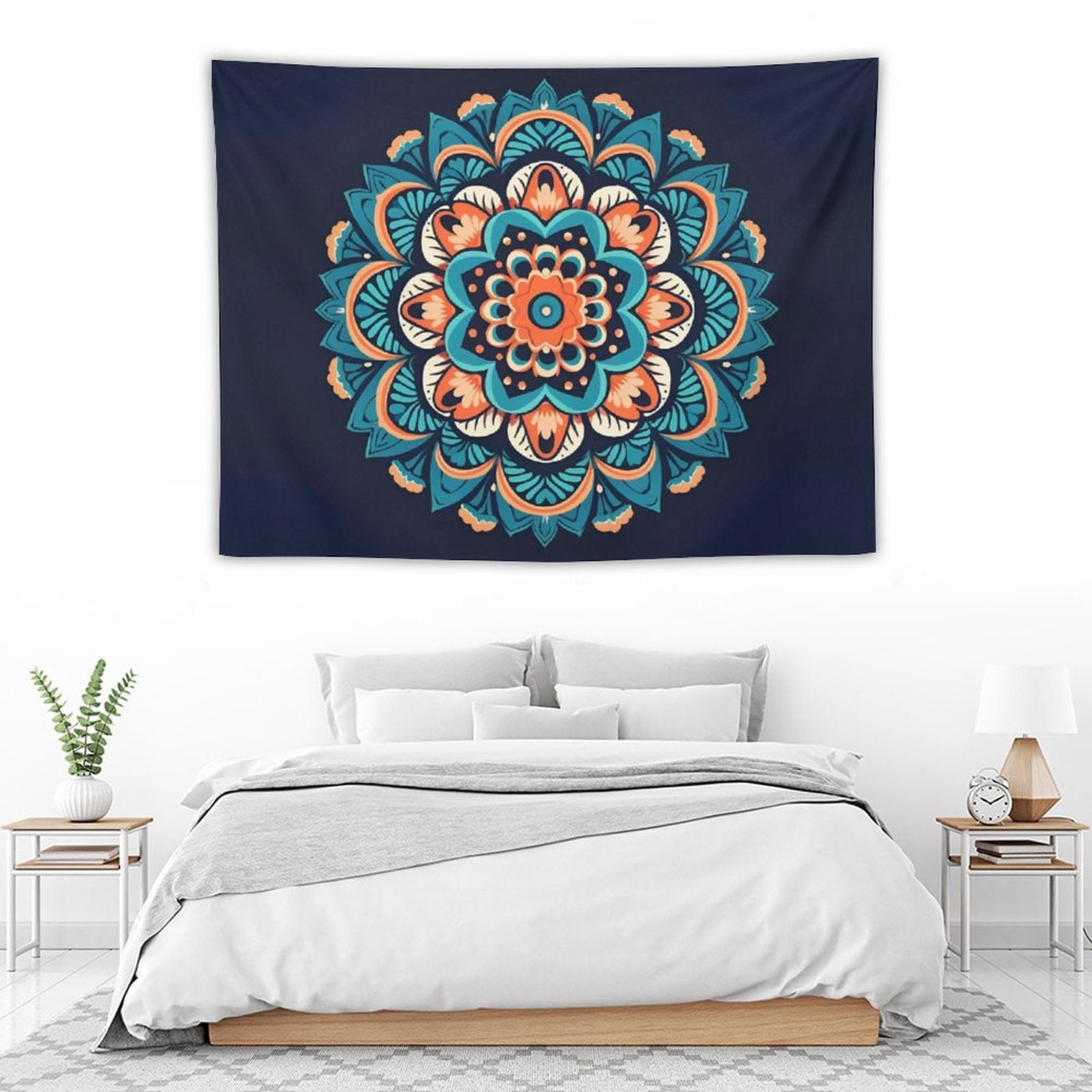 Tapiz de pared de flores