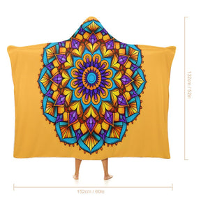 Sunflower Hooded Blanket