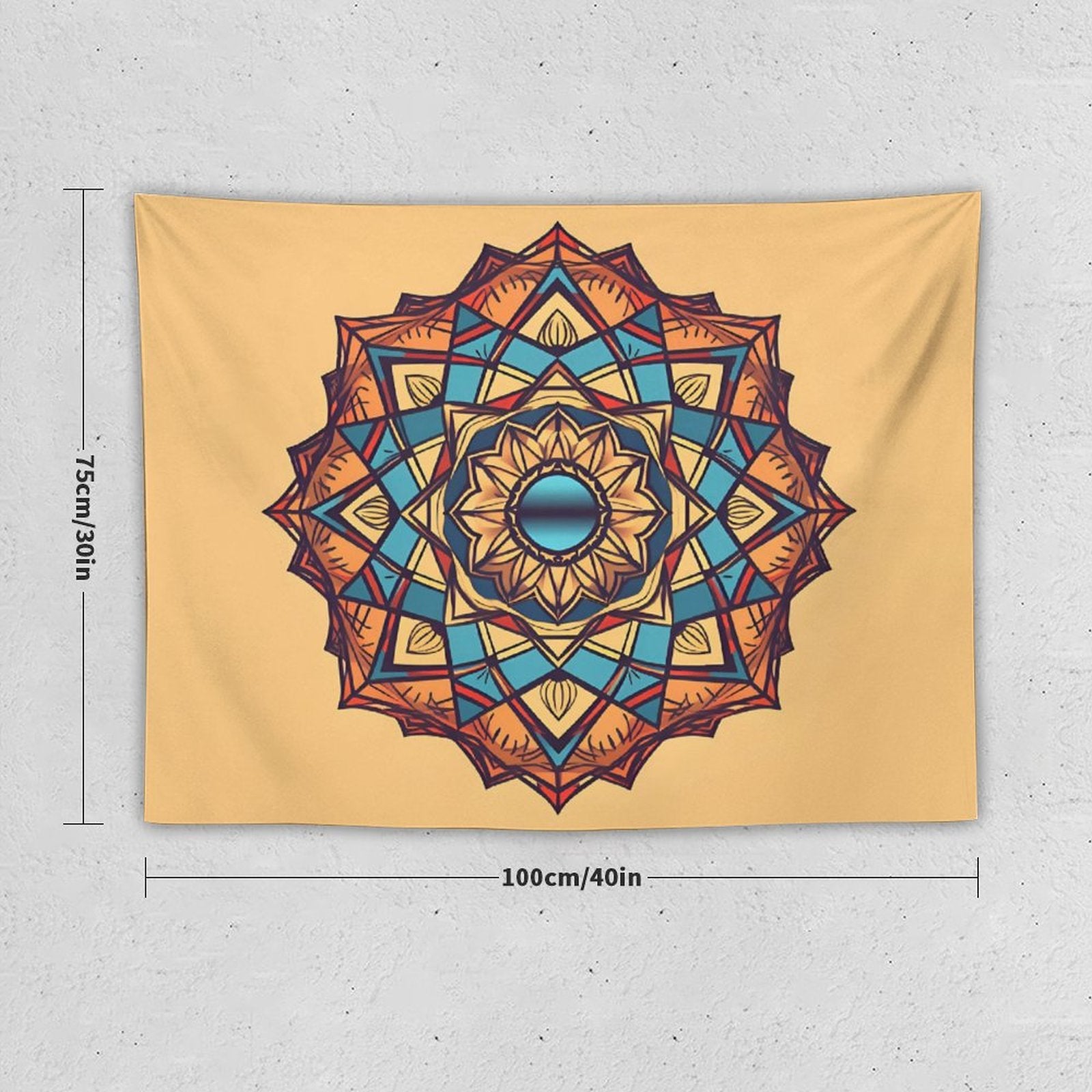 Geometric Wall Tapestry