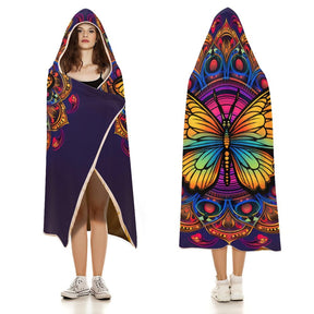 Butterfly Hooded Blanket