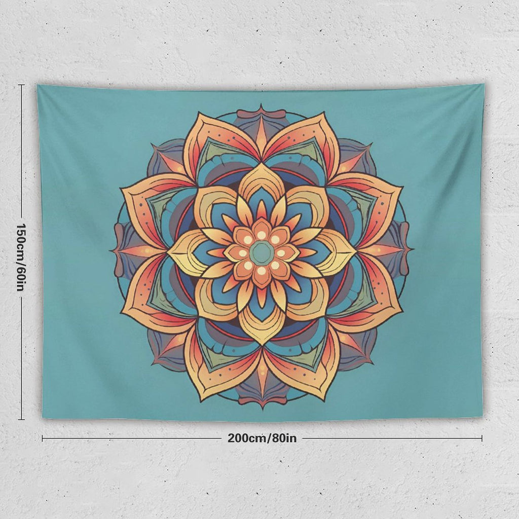 Tapiz de pared de loto
