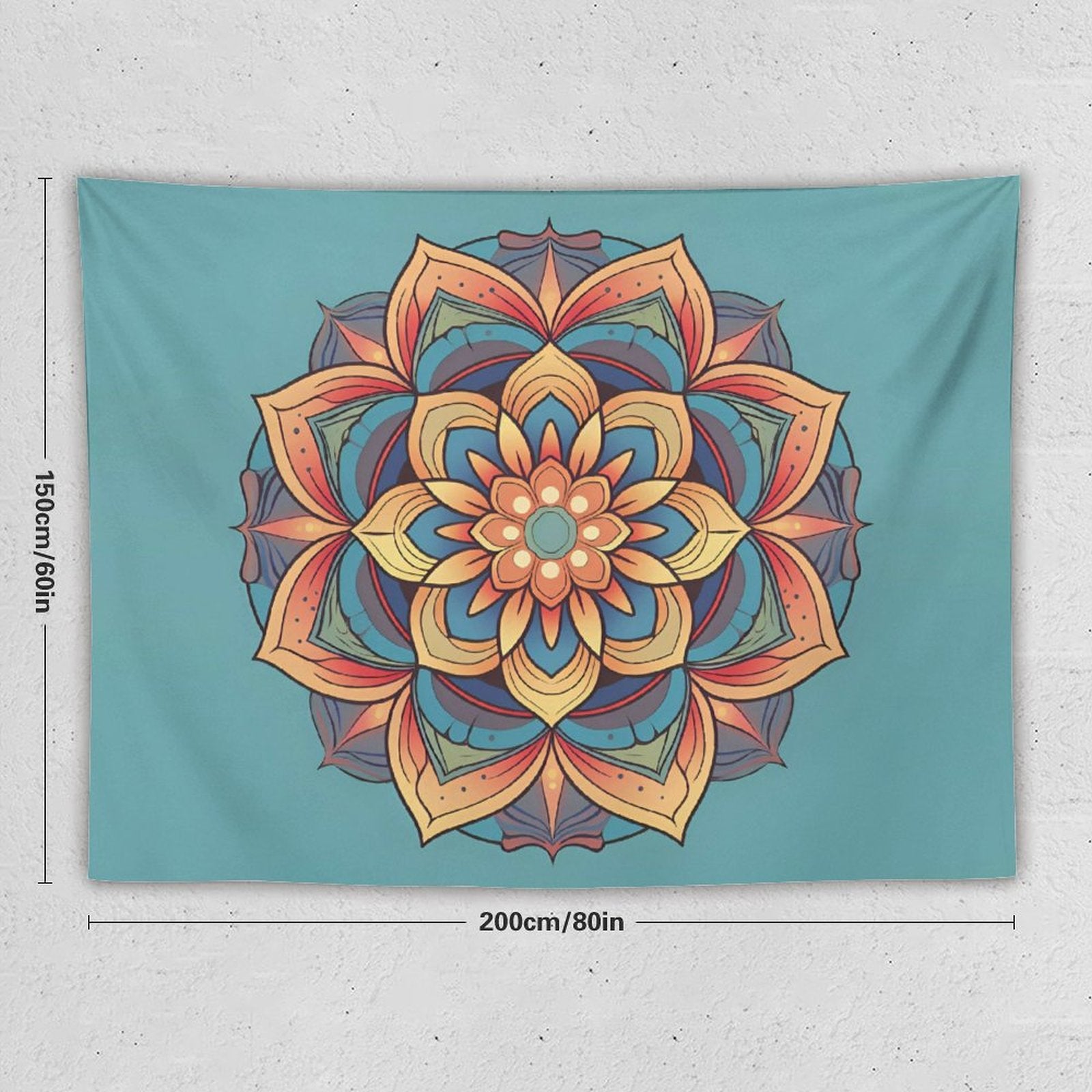 Tapiz de pared de loto