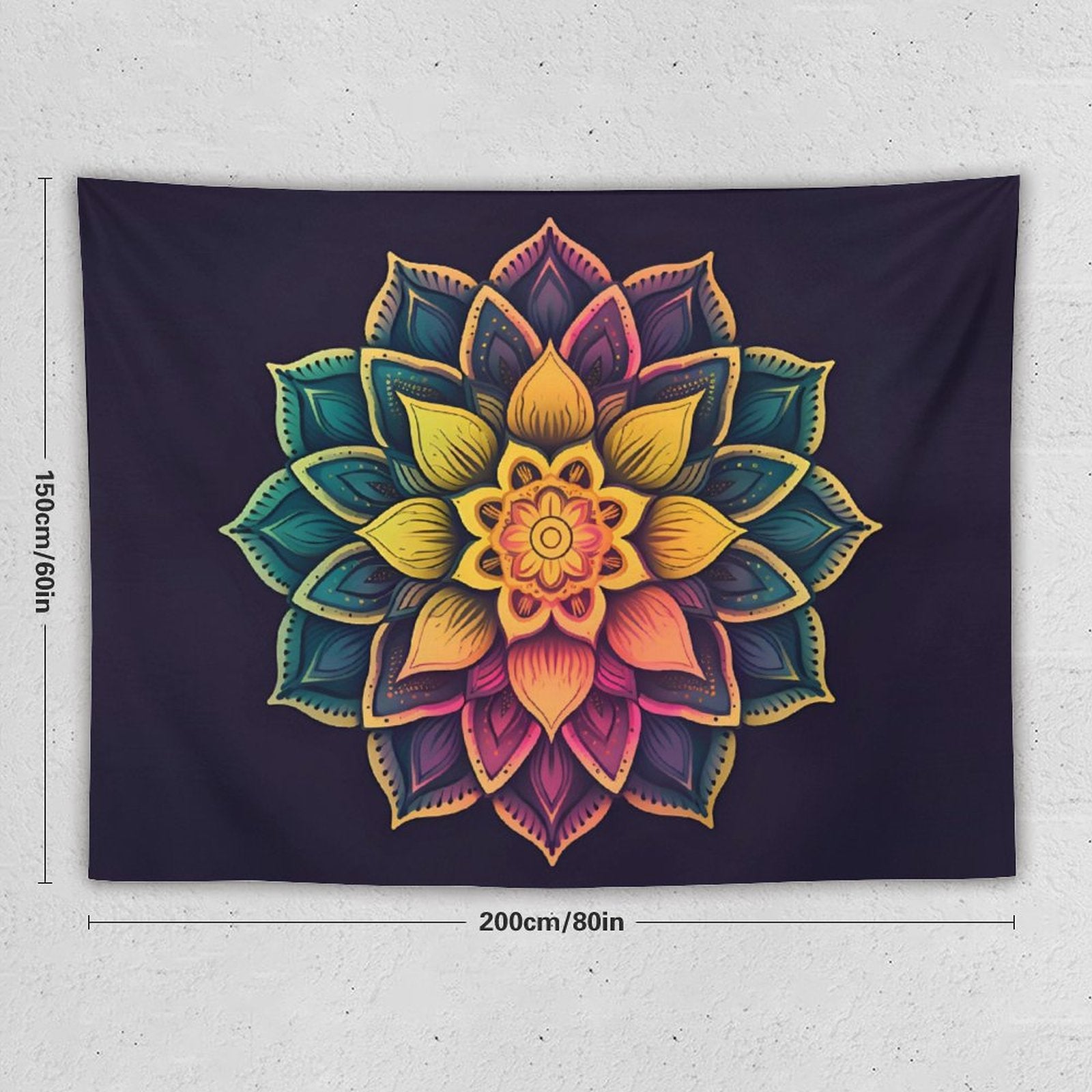 Lotus Wall Tapestry