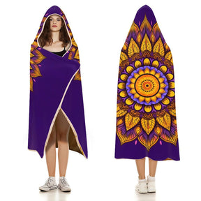 Sunflower Hooded Blanket