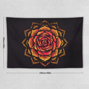 Rose Wall Tapestry