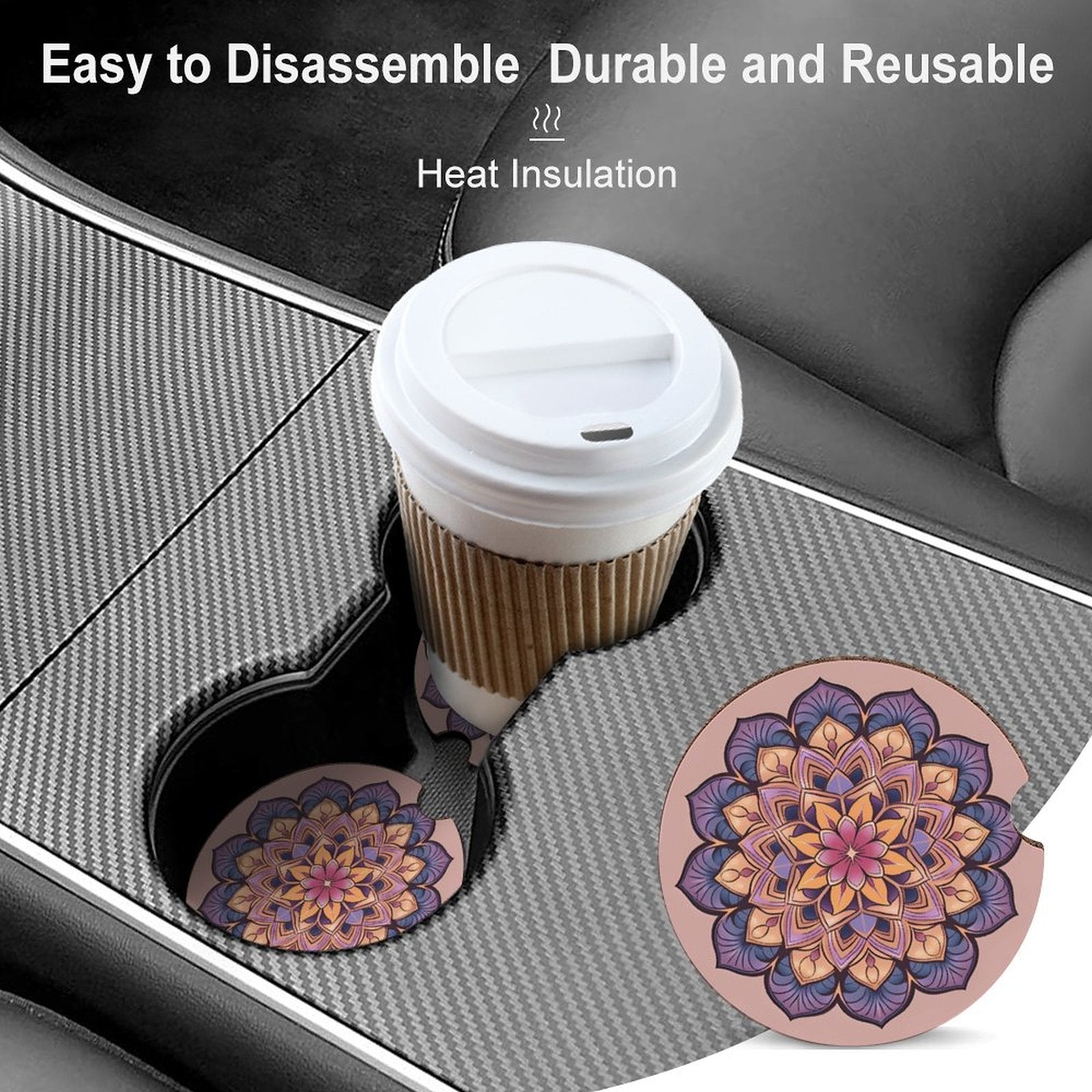Posavasos para coche