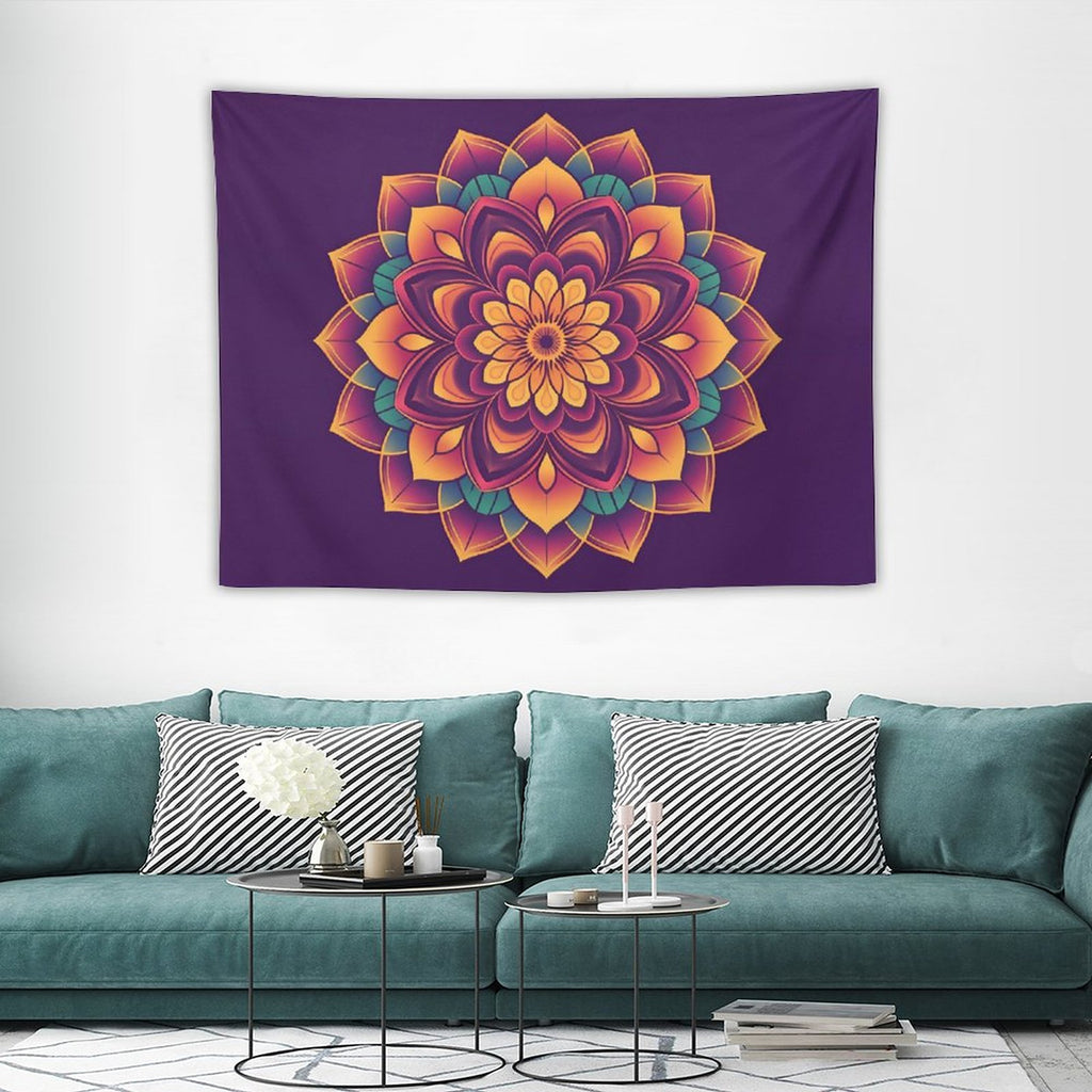Tapiz de pared de loto