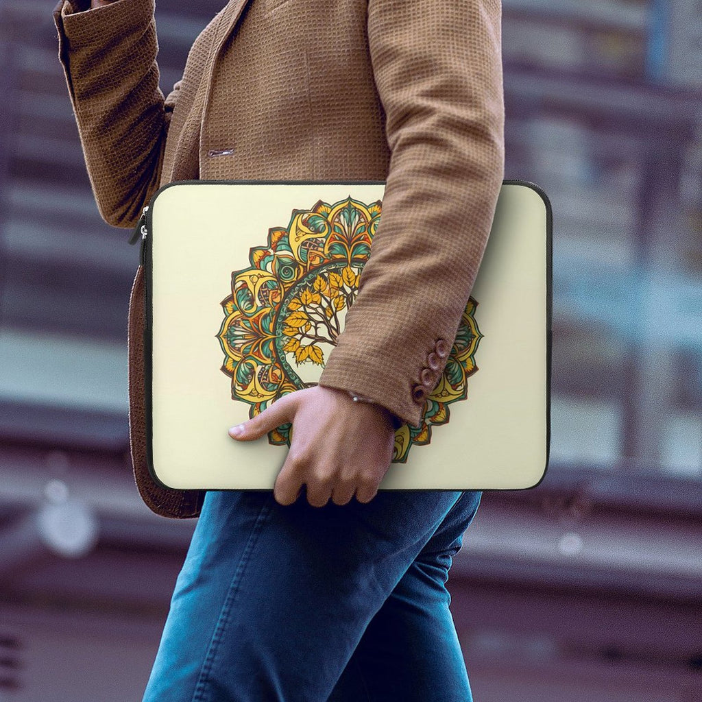 Funda para portátil con diseño de árbol