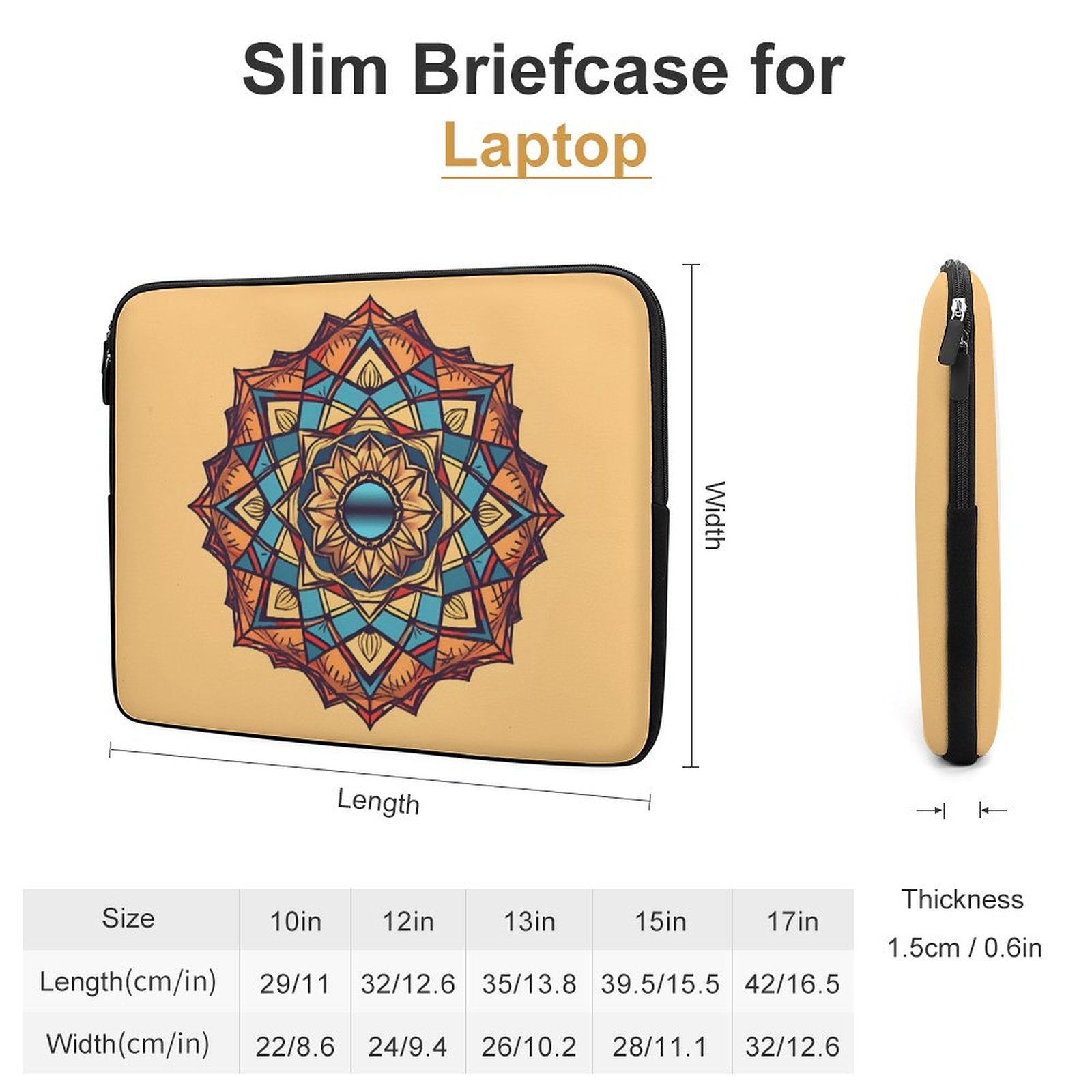 Geometric Laptop Sleeve