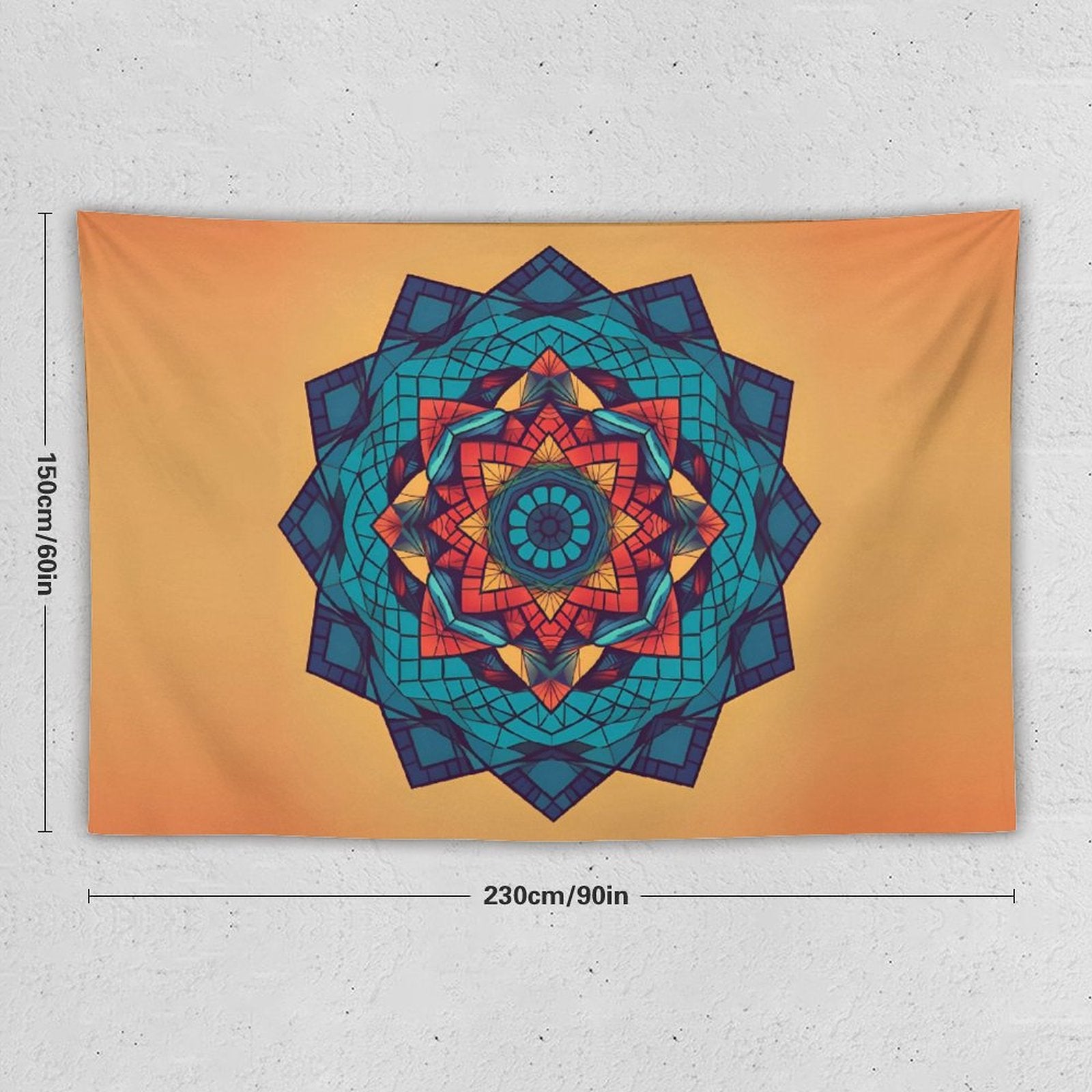 Geometric Wall Tapestry