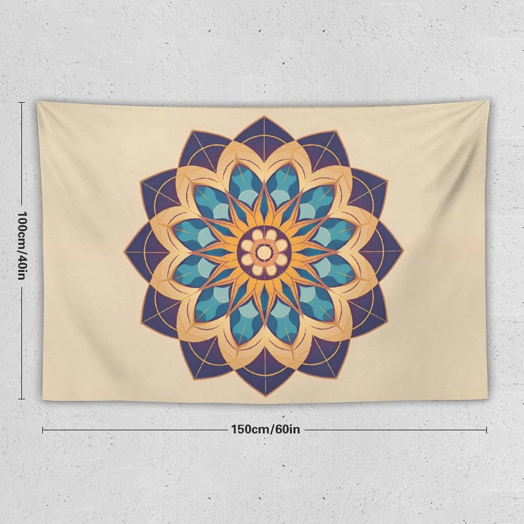 Tapiz de pared de loto