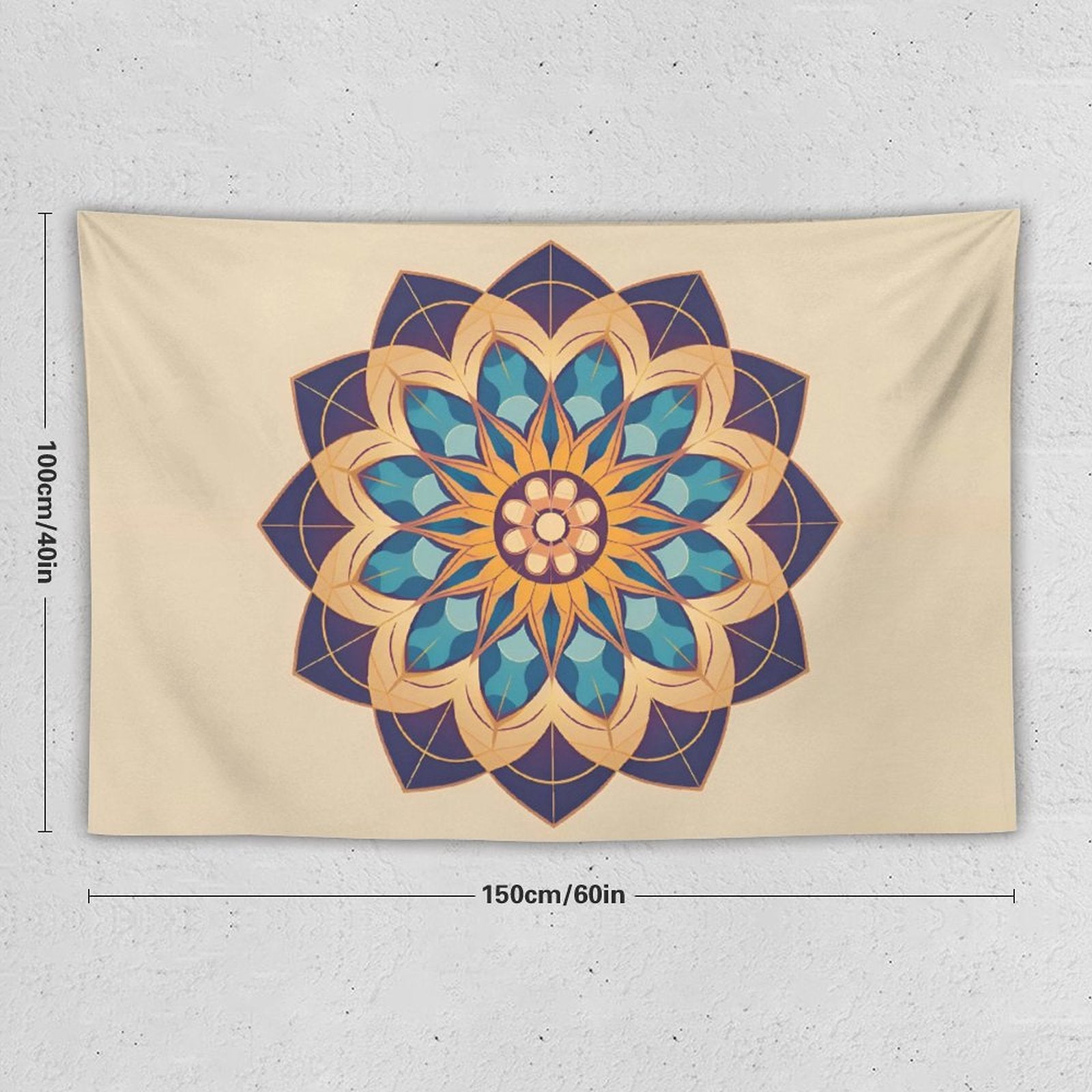 Tapiz de pared de loto