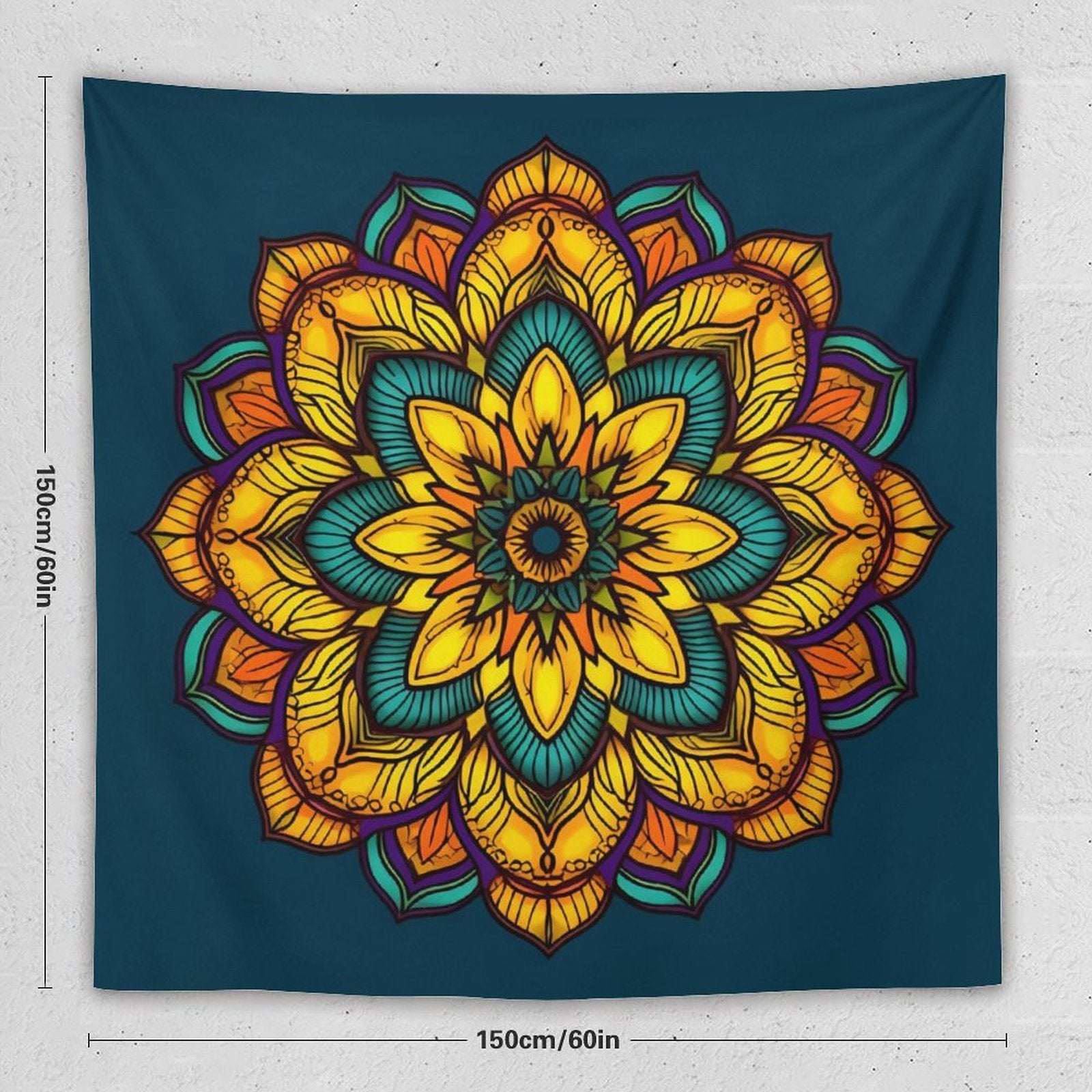 Tapiz de pared de girasoles