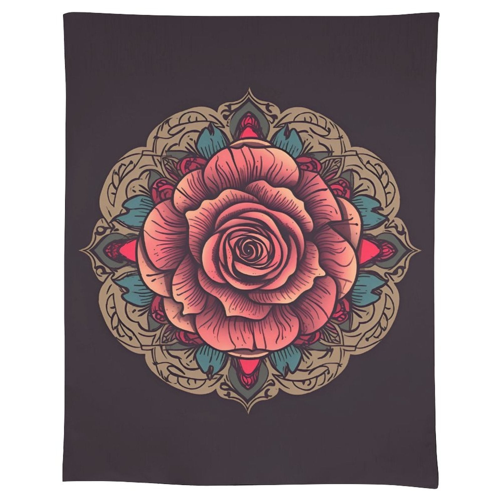 Mantel rectangular