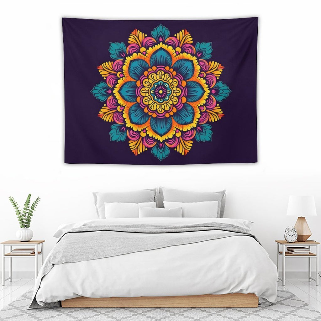 Tapiz de pared de flores