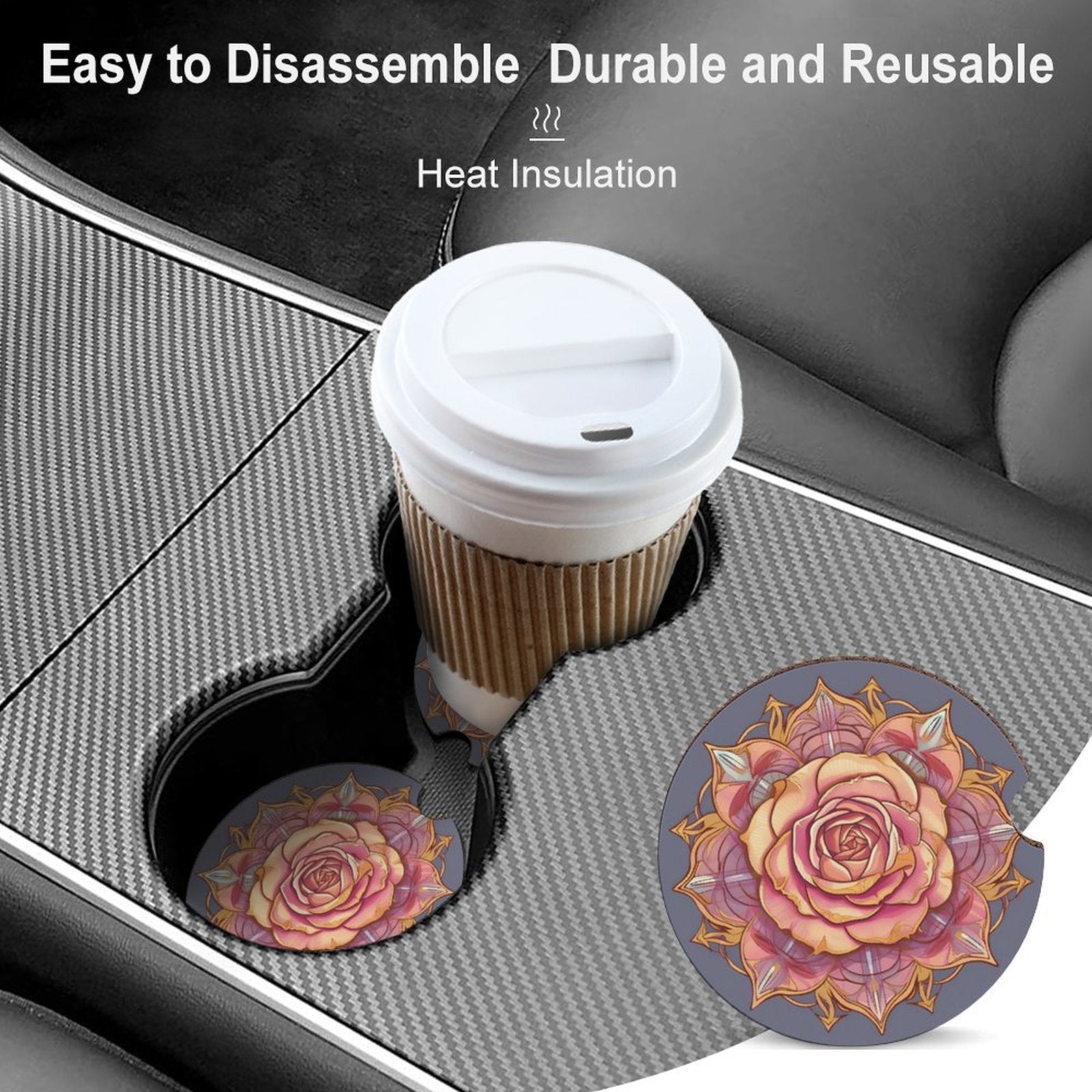 Posavasos para coche