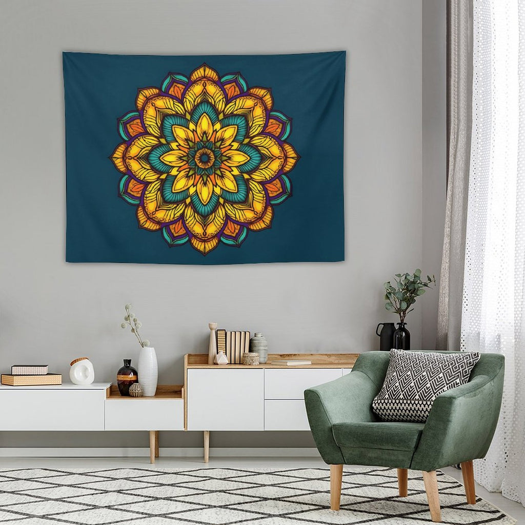 Tapiz de pared de girasoles
