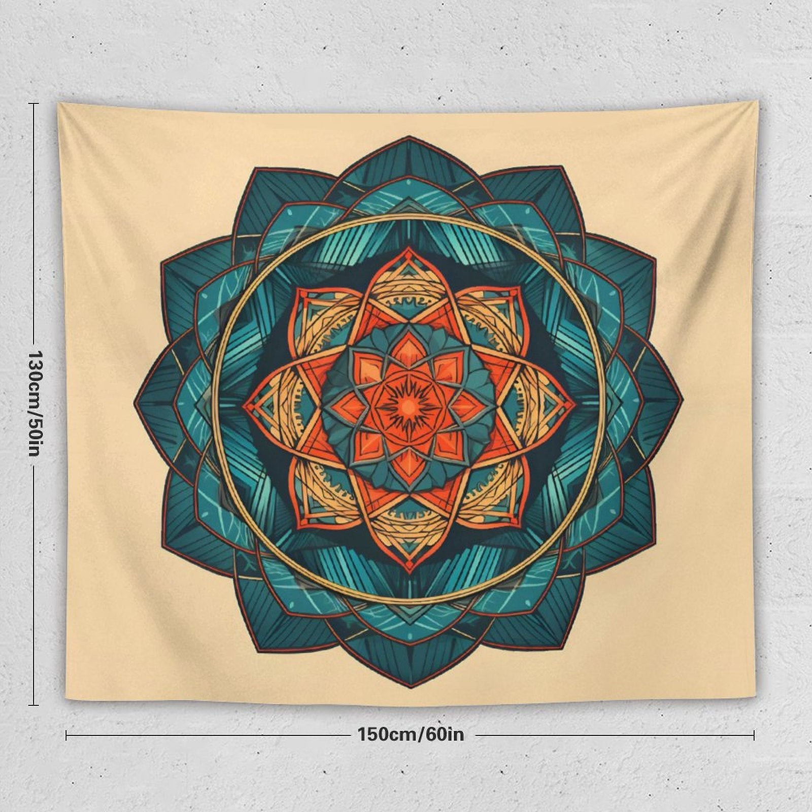 Geometric Wall Tapestry