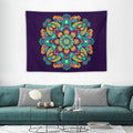 Tapiz de pared de flores