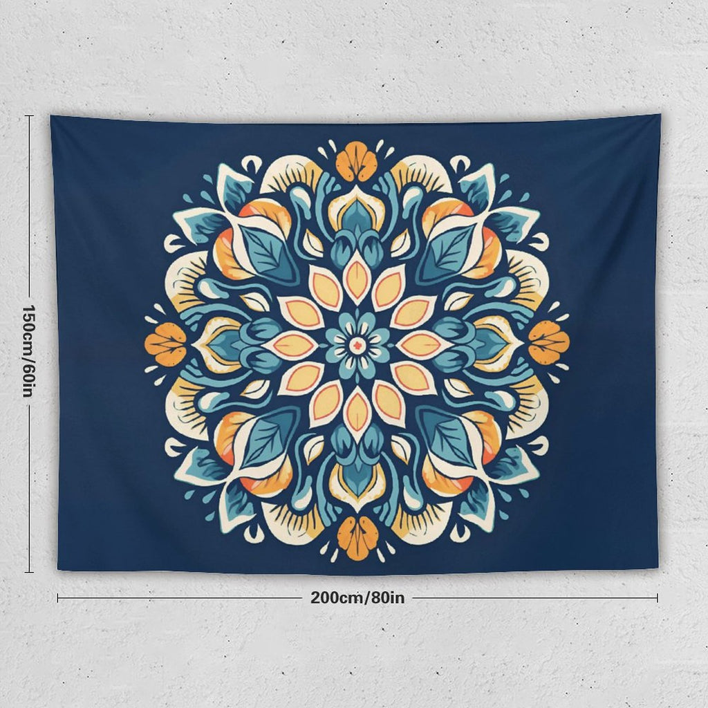 Tapiz de pared de flores