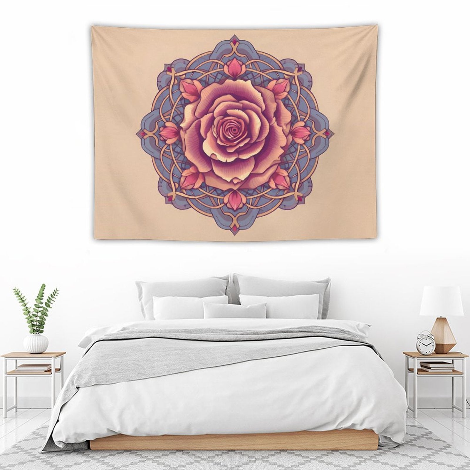 Rose Wall Tapestry