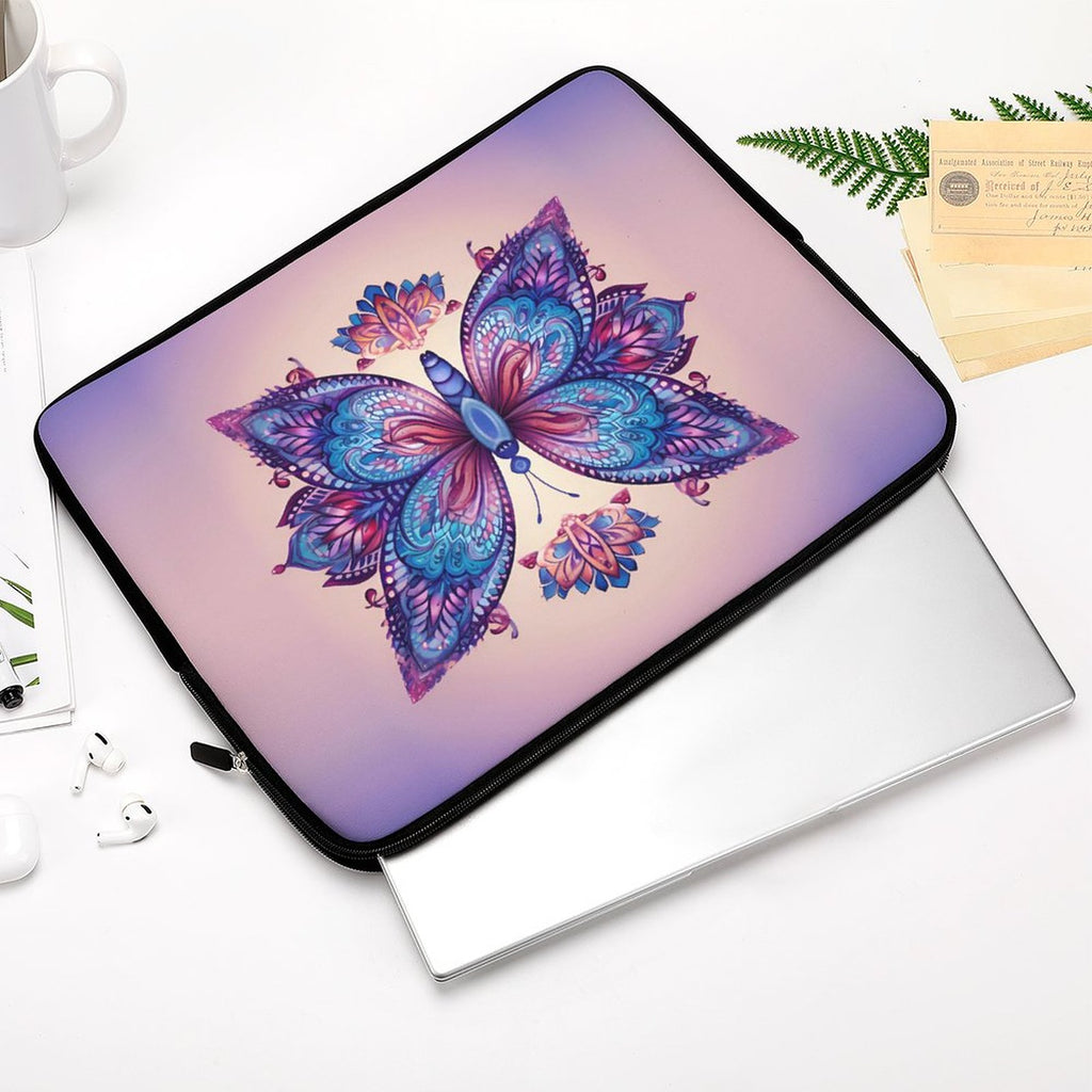 Custodia per laptop a forma di farfalla