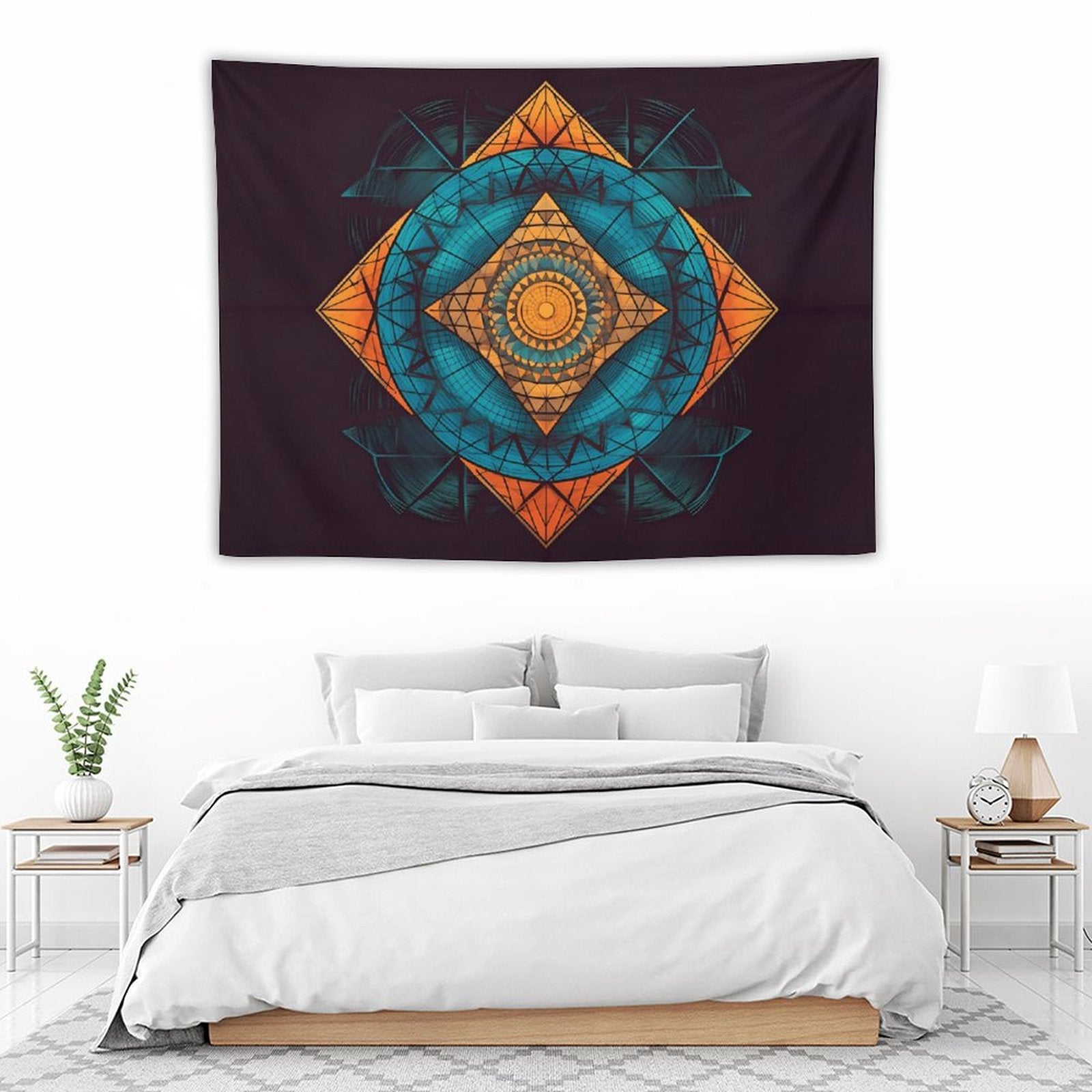 Geometric Wall Tapestry