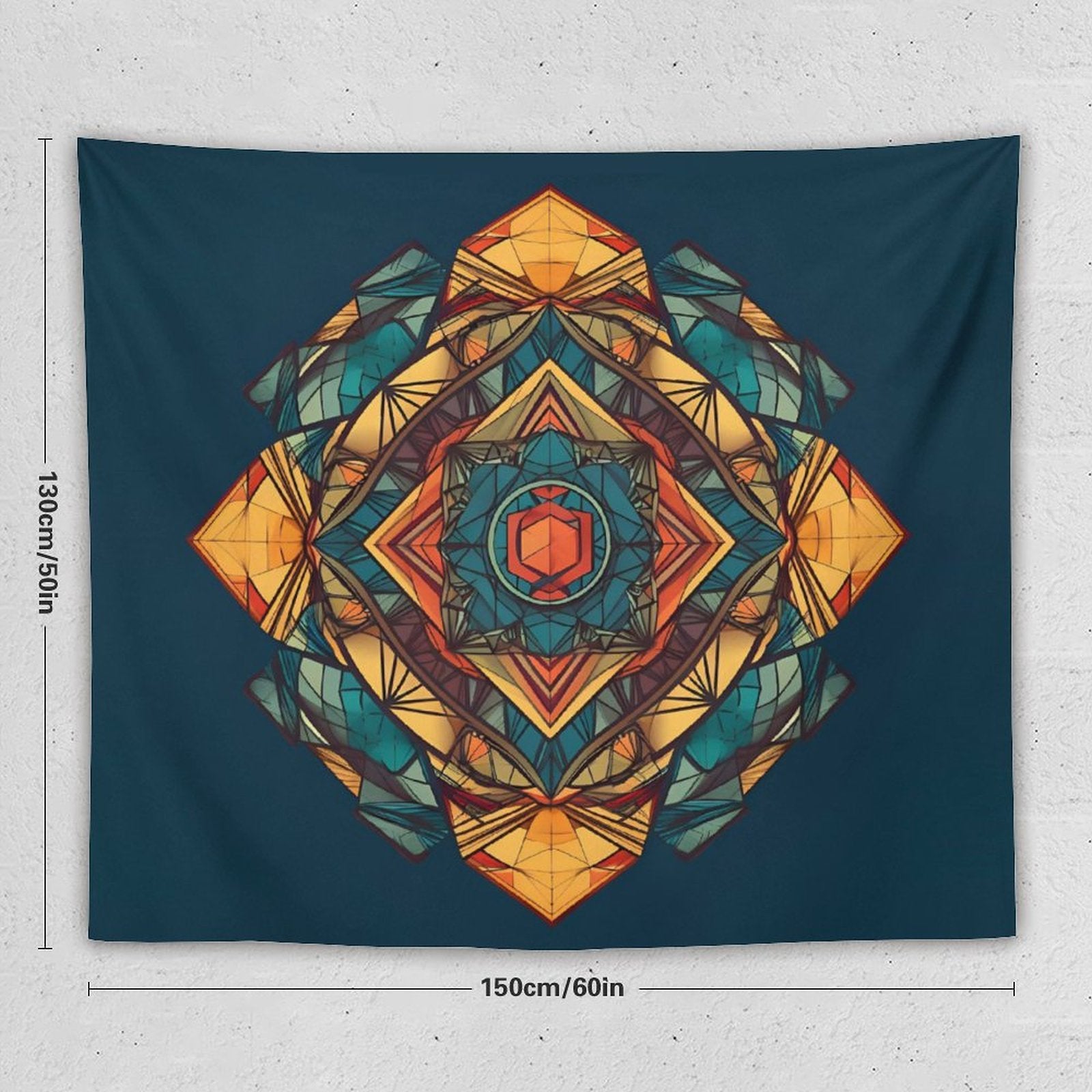 Geometric Wall Tapestry