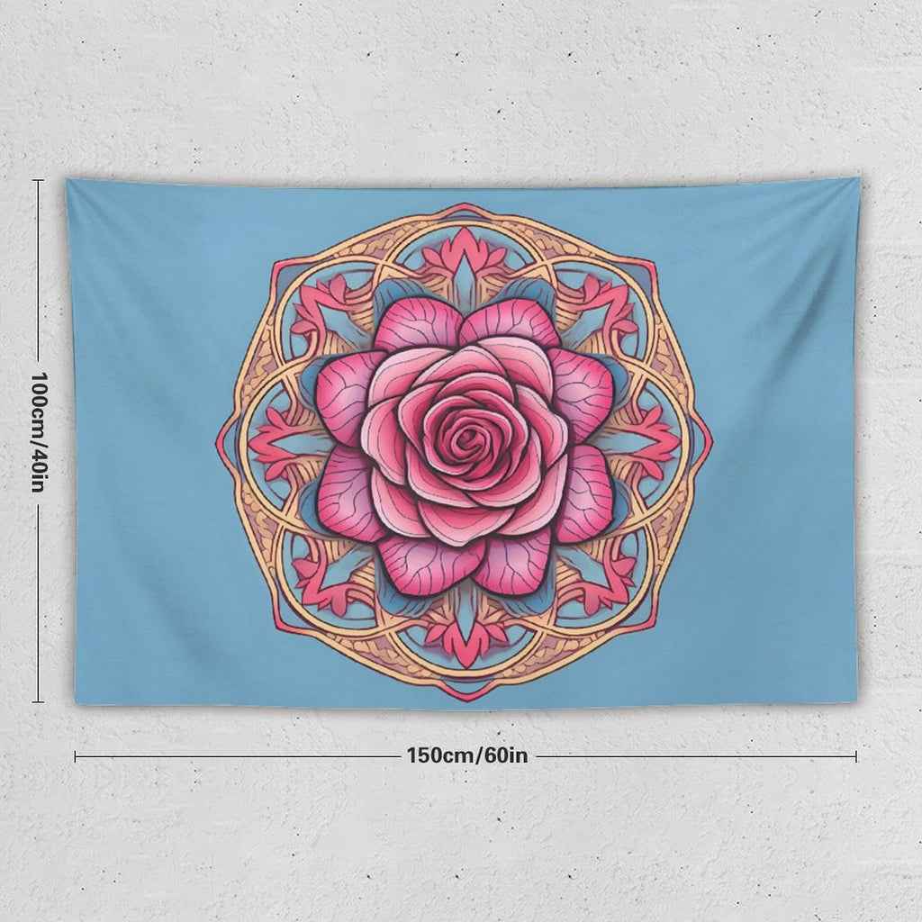 Rose Wall Tapestry