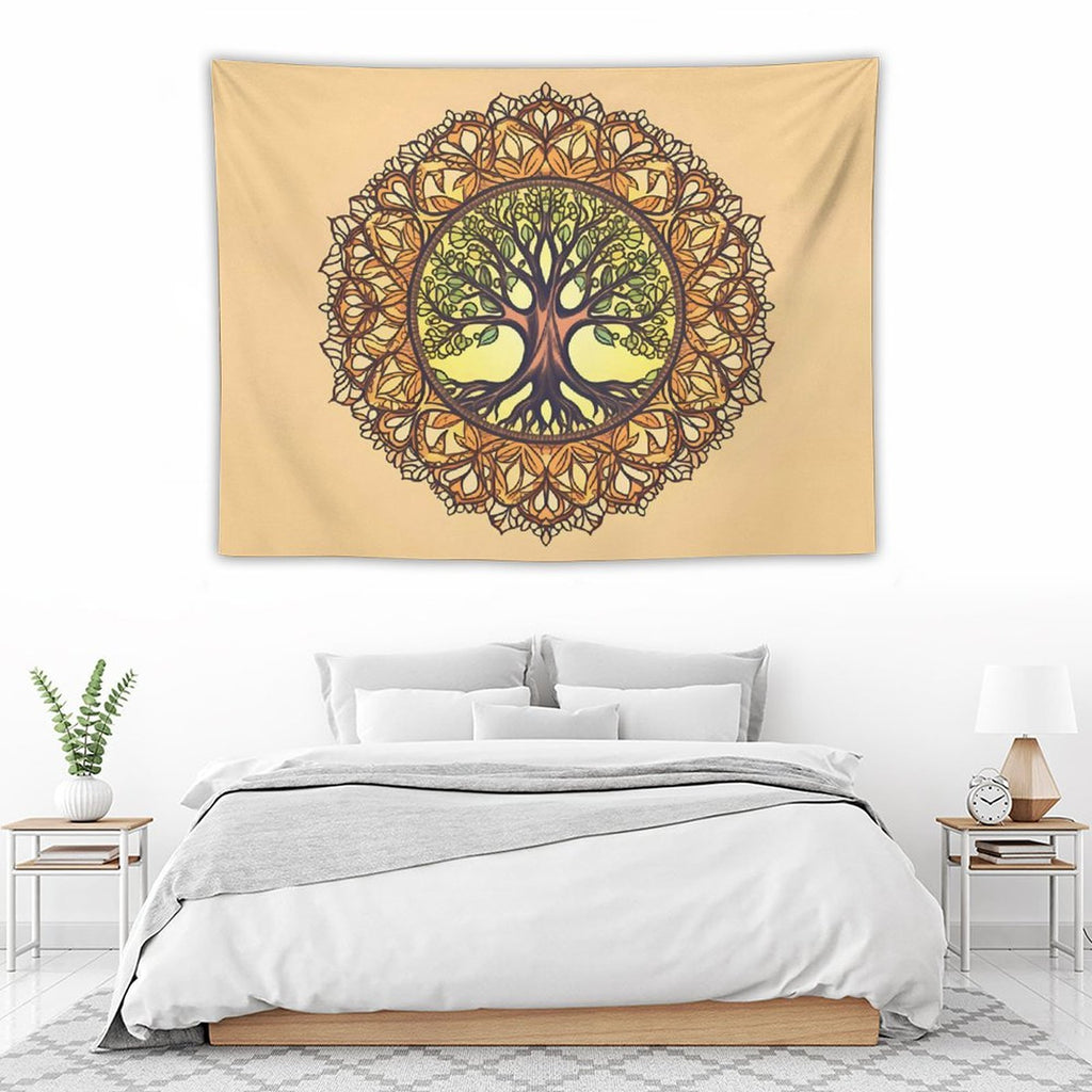 Tapiz de pared de árbol