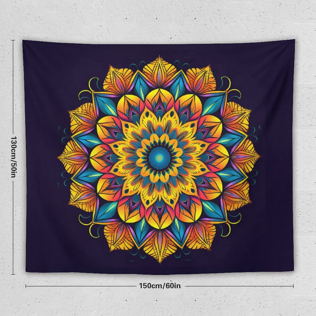 Tapiz de pared de girasoles