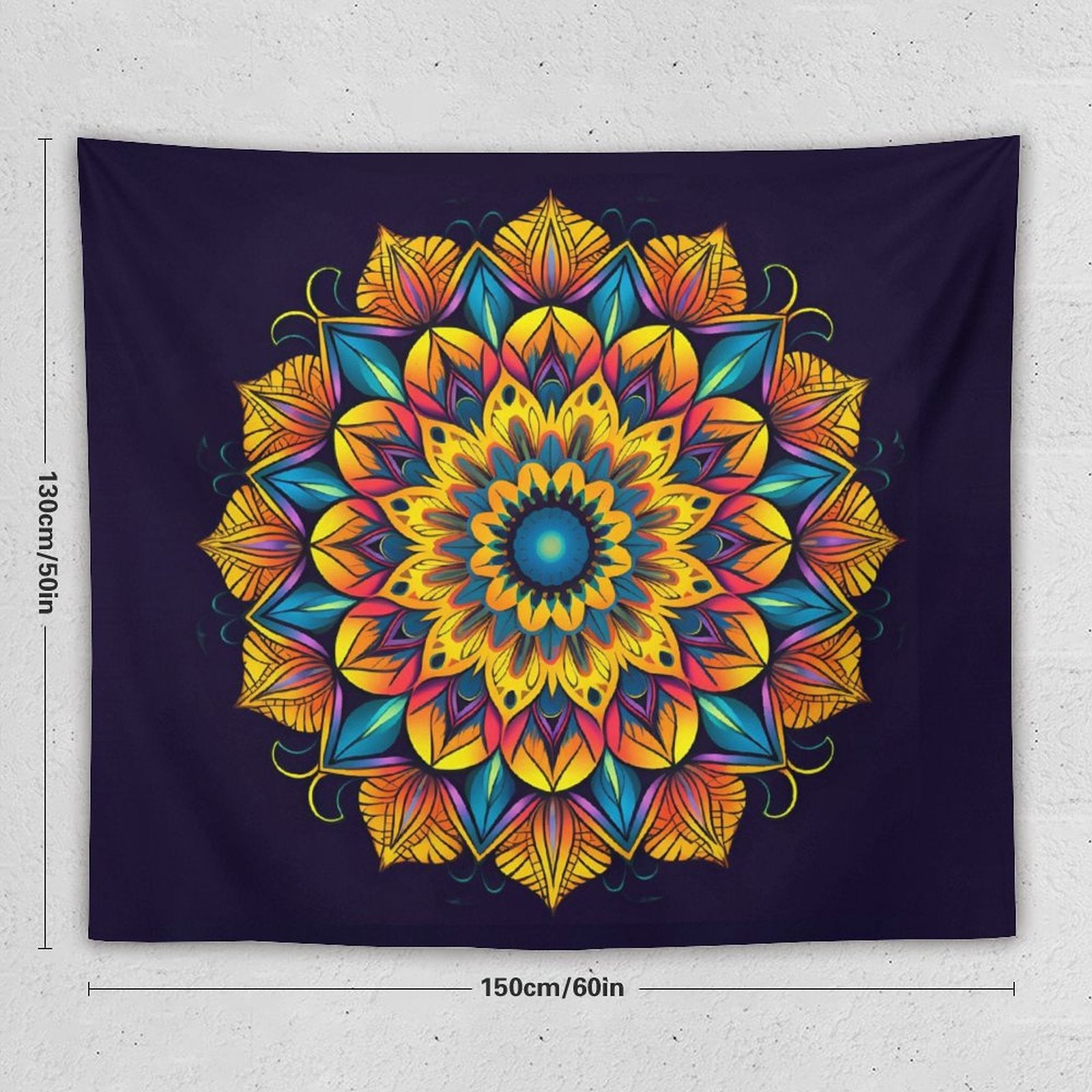Tapiz de pared de girasoles