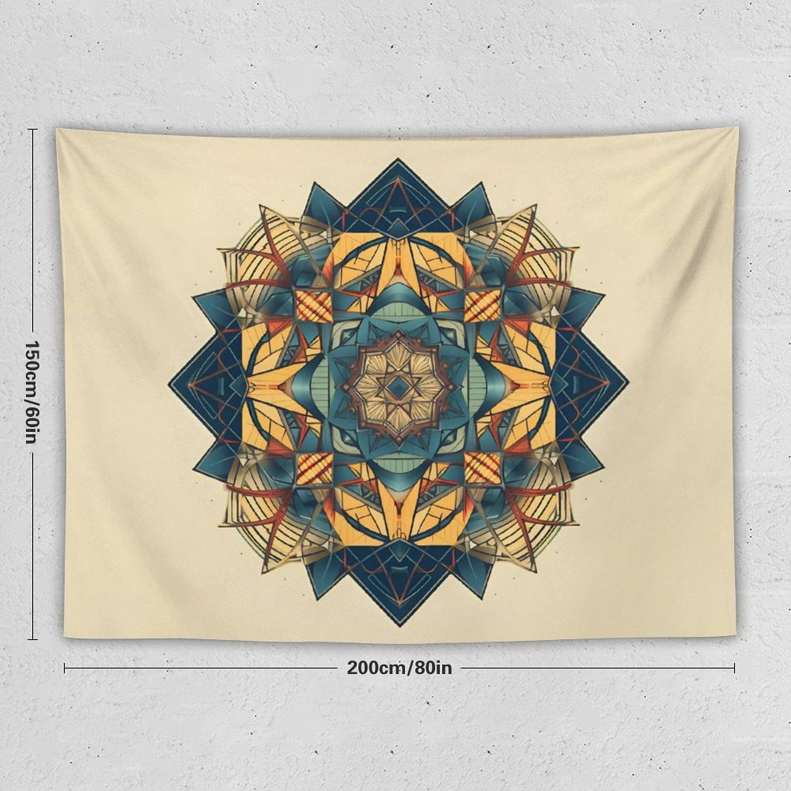 Geometric Wall Tapestry