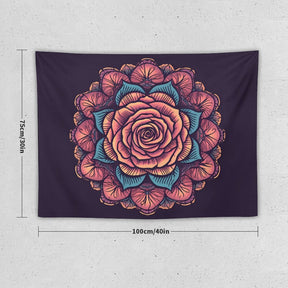 Rose Wall Tapestry