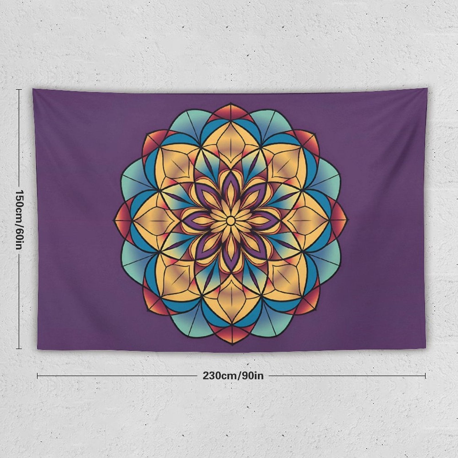 Lotus Wall Tapestry