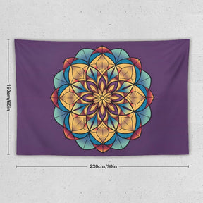 Lotus Wall Tapestry